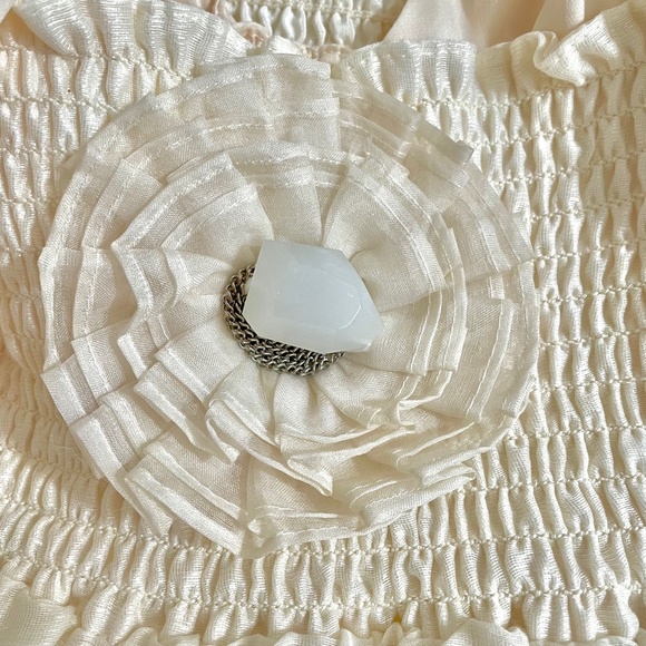 Alice + Olivia elastic smocked mini dress - Picture 4 of 7